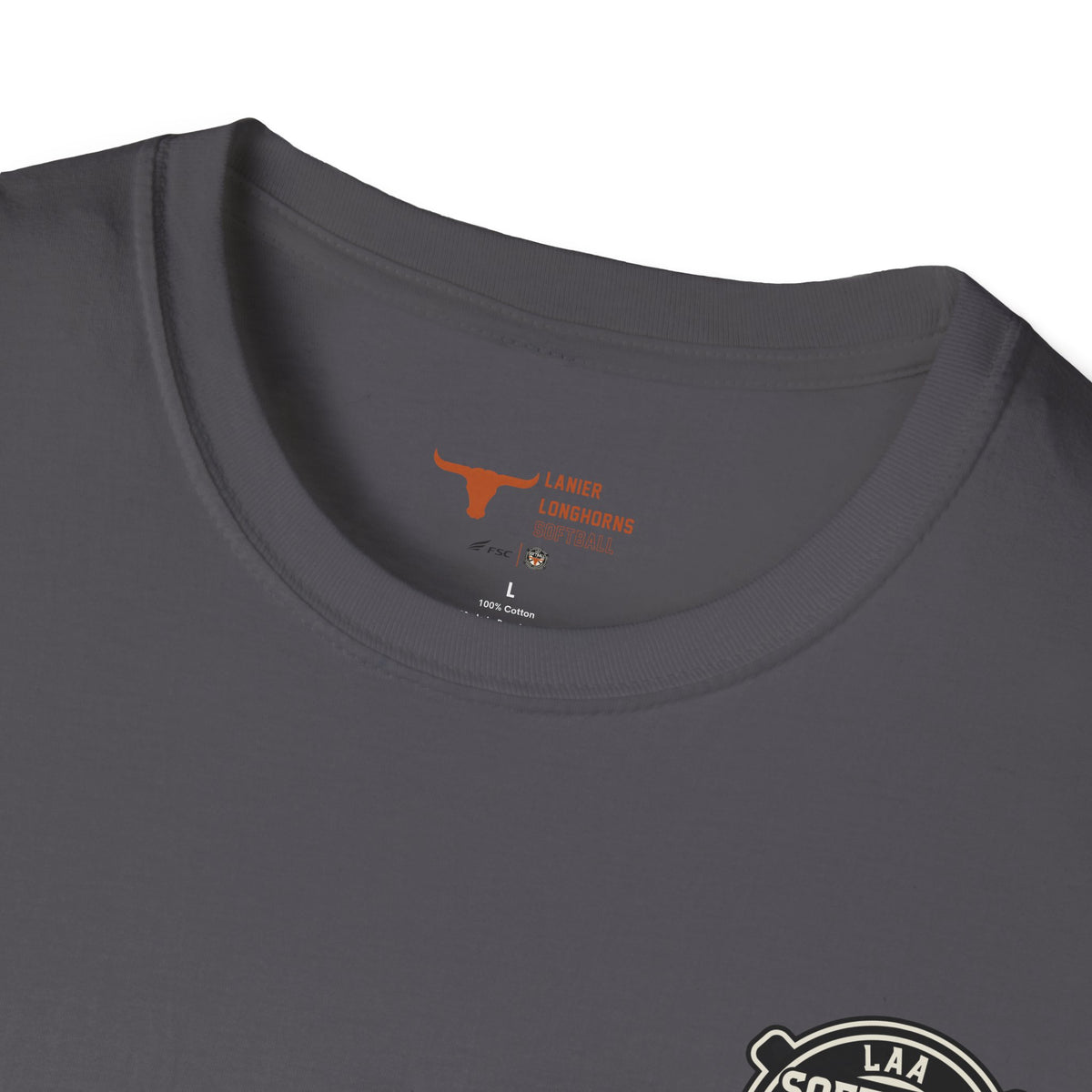Softball Tee — Lanier Longhorns Softball Team Shirt