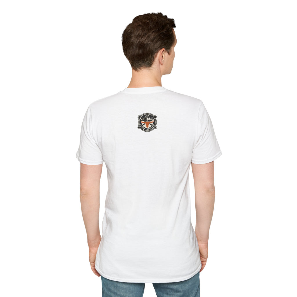 LAA Longhorns Softball T-Shirt — Team Logo Summer Tee
