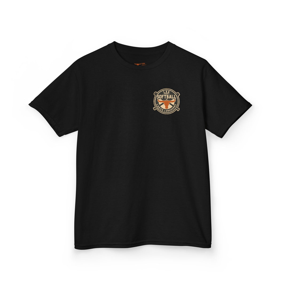 Youth Softball Tee — Lanier Longhorns Softball Home Field Shirt