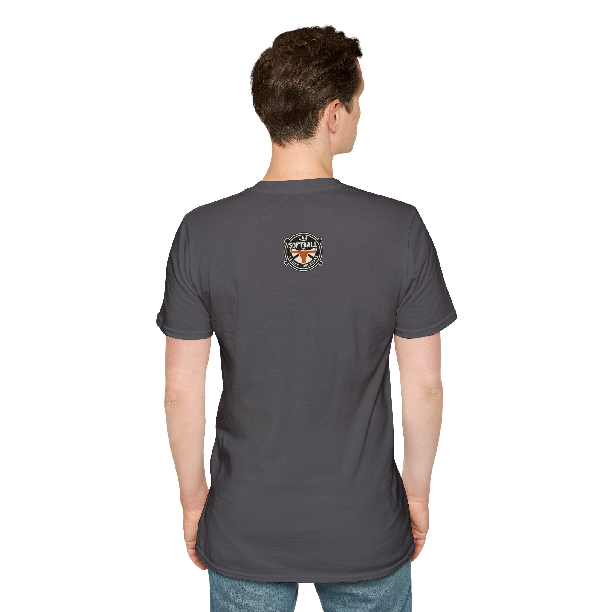 LAA Longhorns Softball T-Shirt — Team Logo Summer Tee