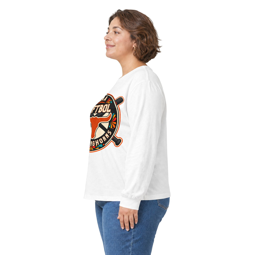 Los Longhorns Hispanic Heritage Long Sleeve — Softball Team Shirt