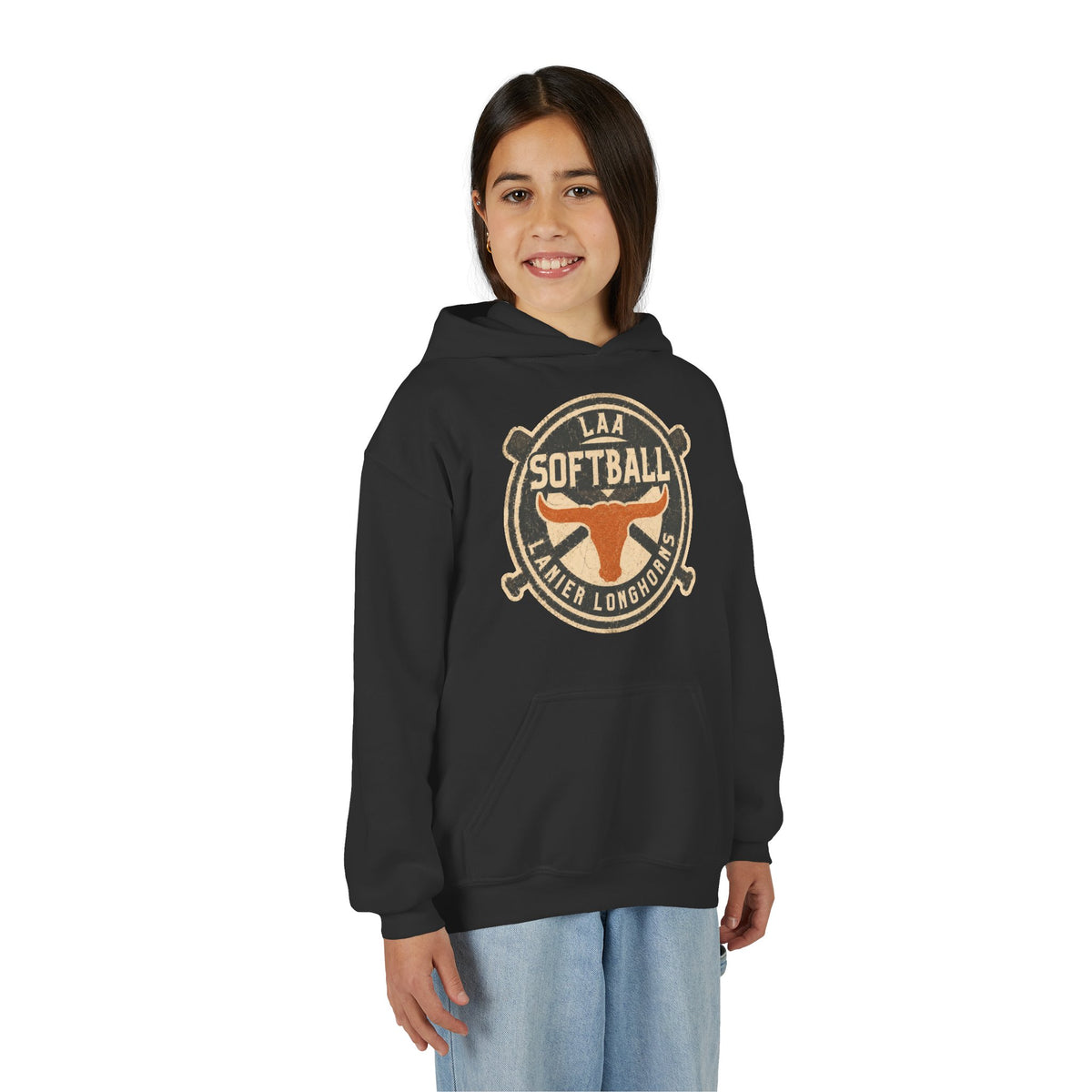 Youth No Place Like Home Hoodie — Softball Team Hoodie