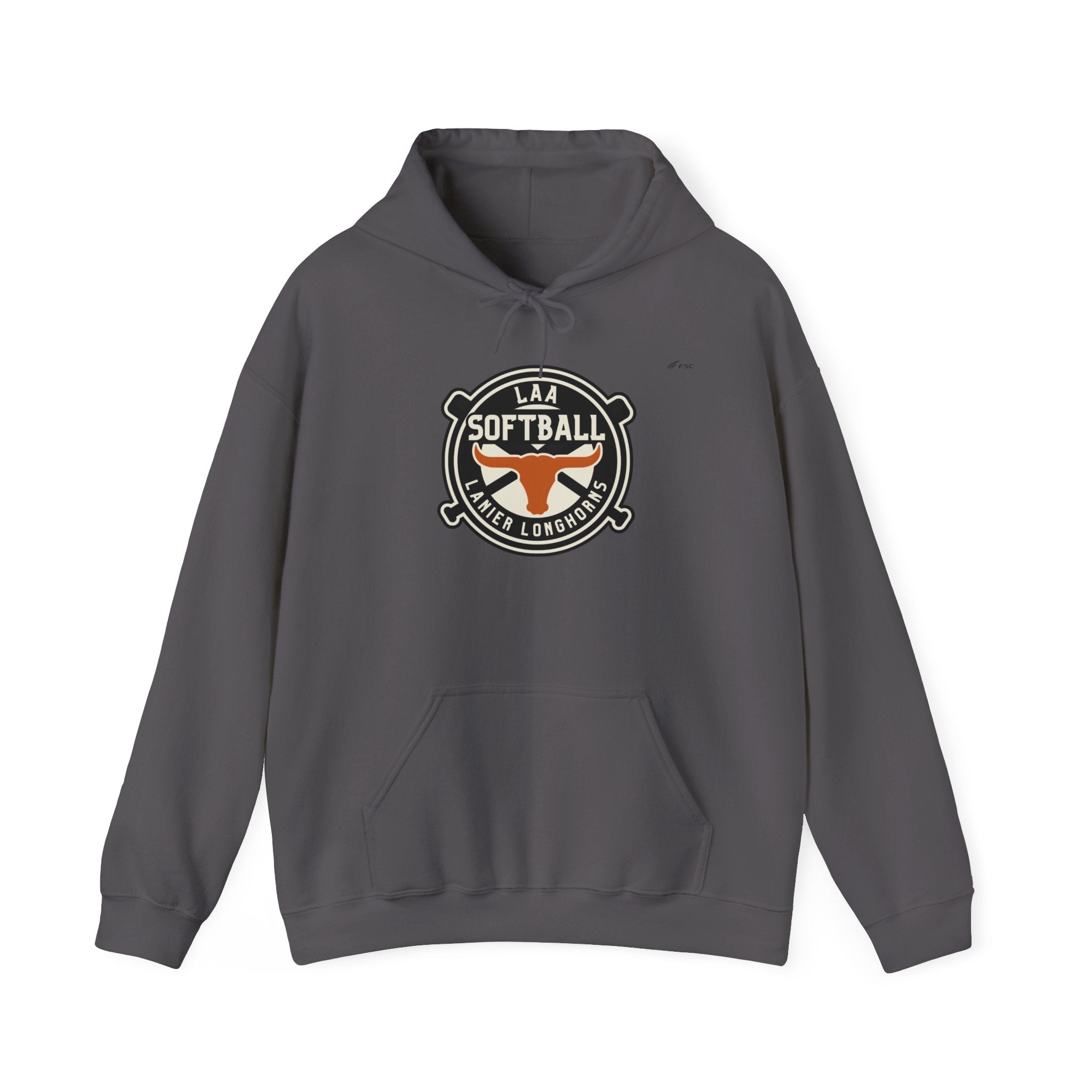 LAA Softball Lanier Longhorns Midweight Hoodie | Classic LAA Softball Hoodie