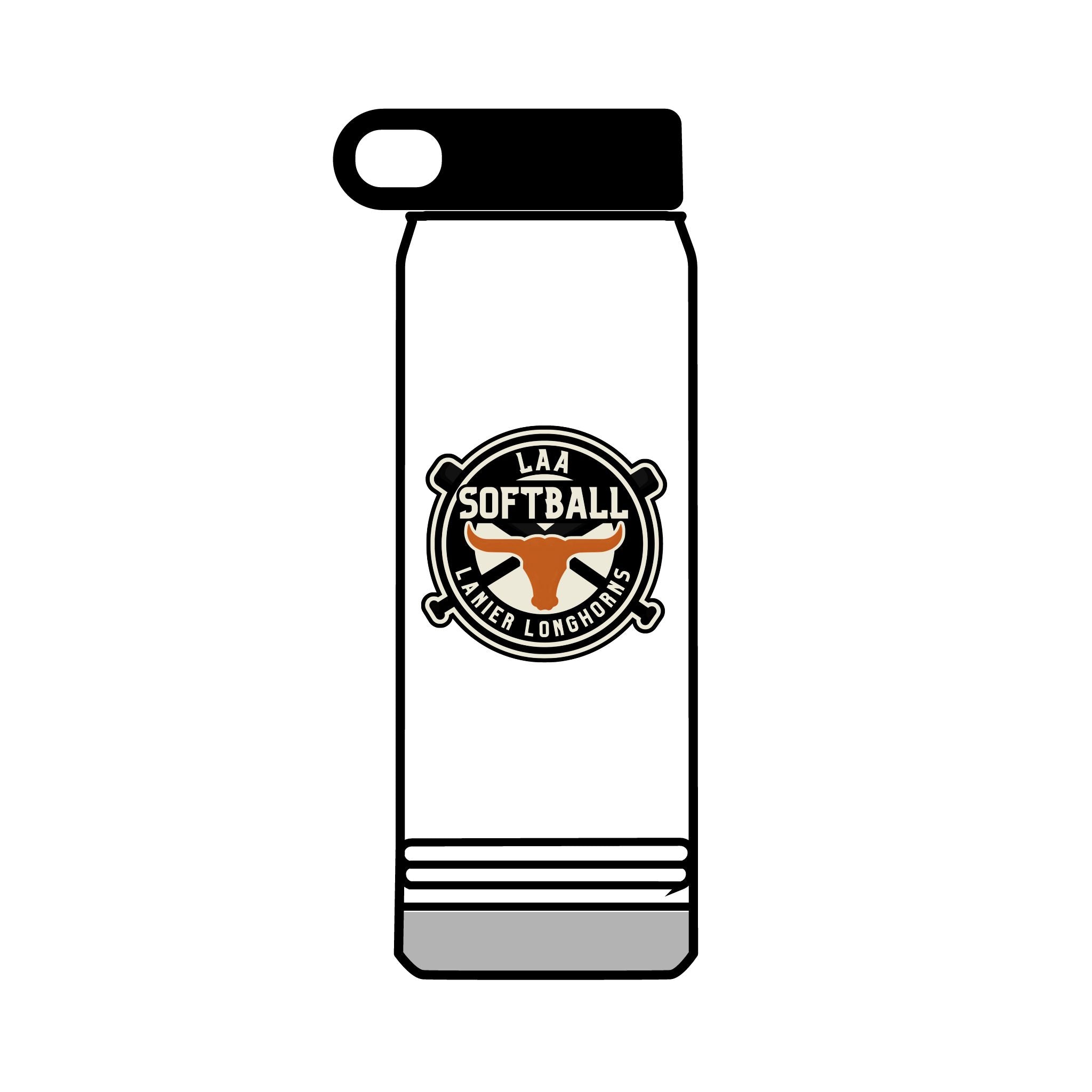 LAA Softball Official 32oz Team Water Bottle