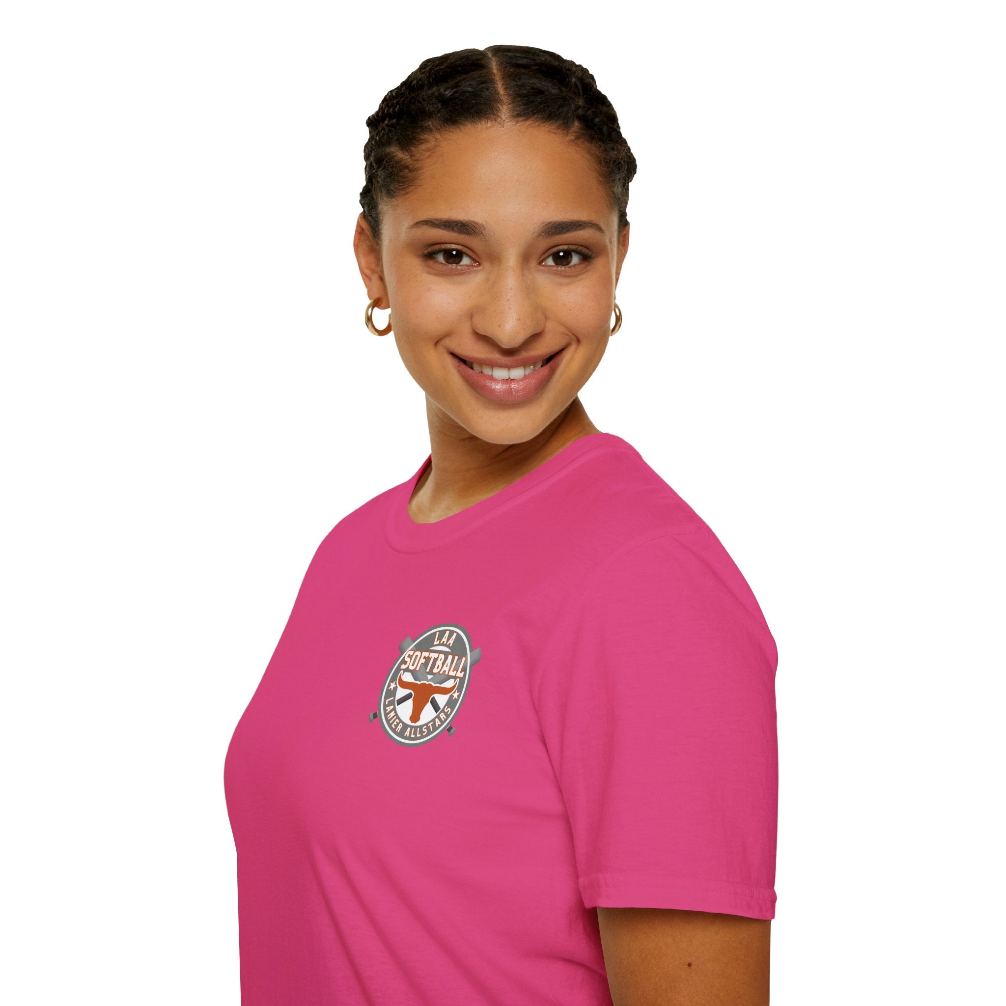 Longhorns Tee — LAA All-Star Teams Roster Tee (Softball)