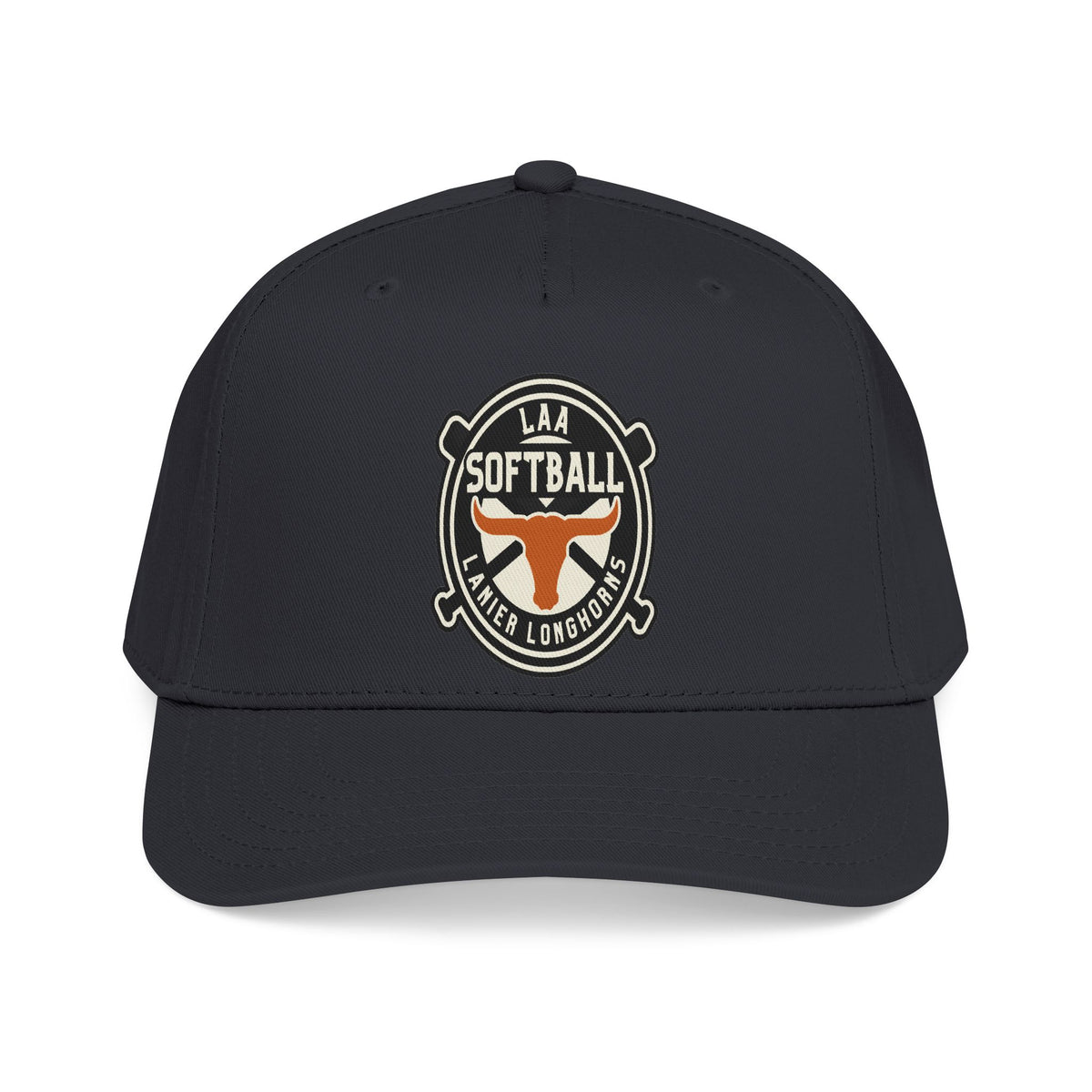 Softball Mom Embroidered Baseball Cap – LAA Softball Longhorns Logo