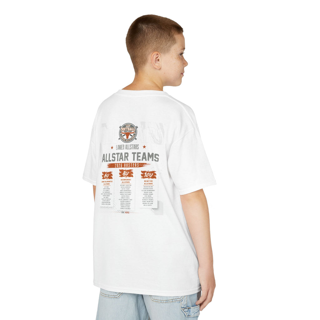 Youth Tee — LAA All-Star Teams Roster Tee (Softball)
