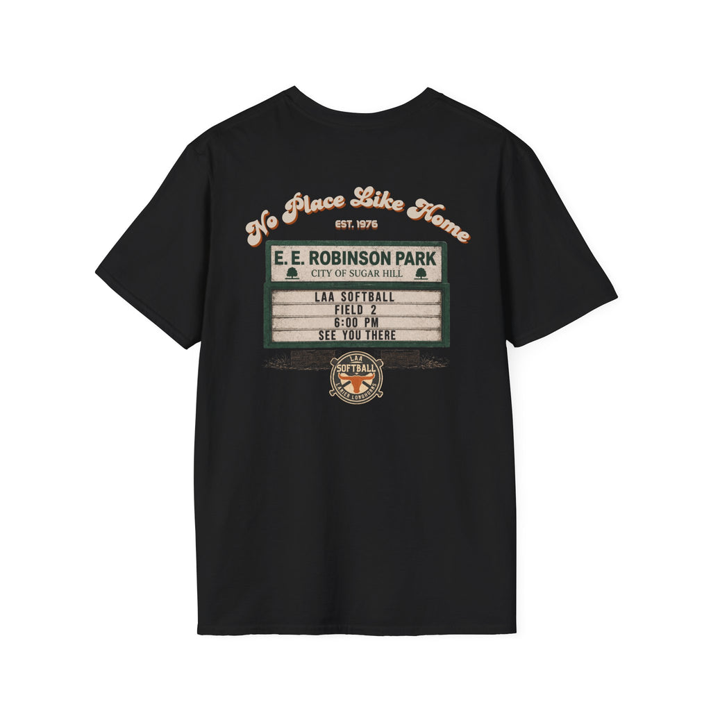 Softball Tee — Lanier Longhorns Softball Home Field Shirt