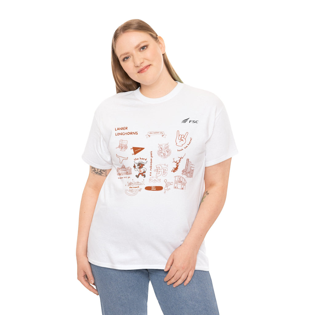 Lanier Longhorns Hometown Tee