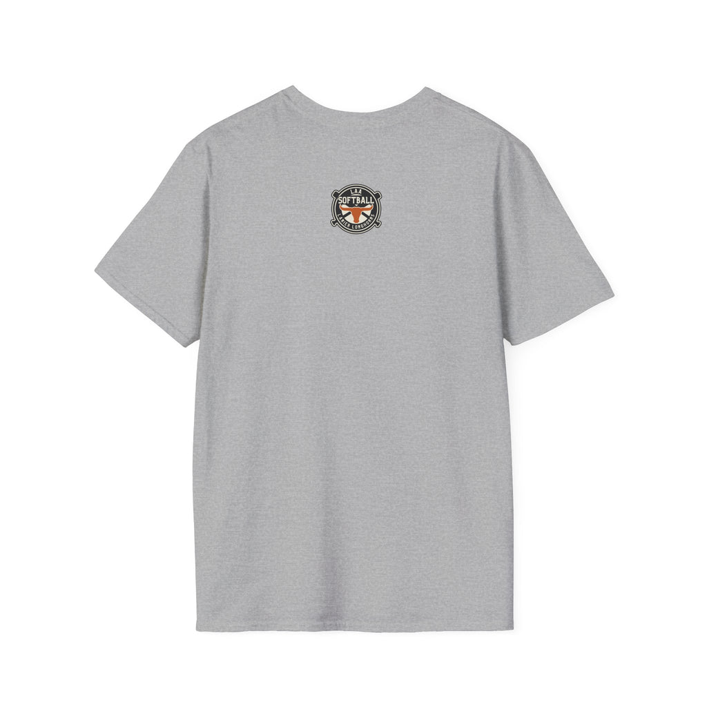 LAA Longhorns Softball T-Shirt — Team Logo Summer Tee