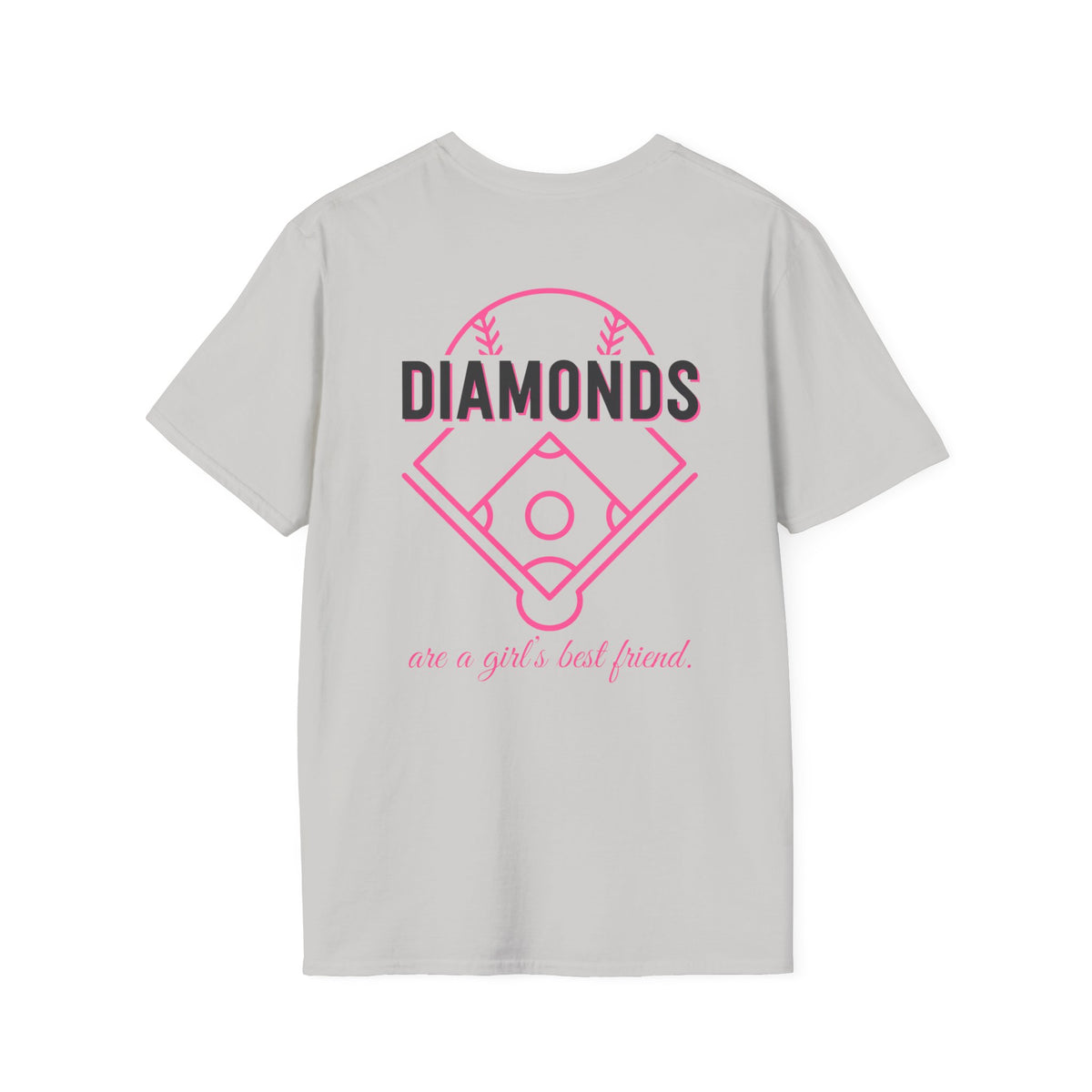 Softball Tee — Lanier Longhorns Softball Diamonds Shirt