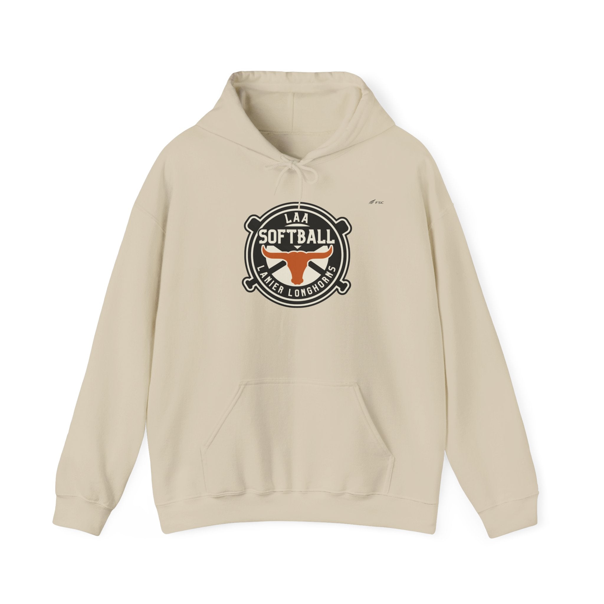 LAA Softball Lanier Longhorns Midweight Hoodie | Classic LAA Softball Hoodie