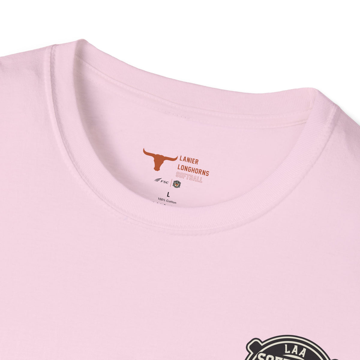 Softball Tee — Lanier Longhorns Softball Team Shirt