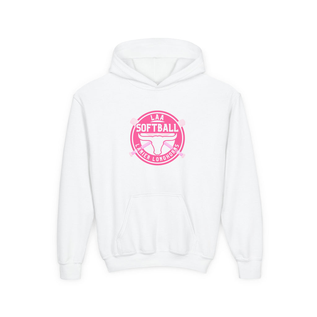 Youth Diamonds Are a Girl’s Best Friend Hoodie — LAA Softball Girl