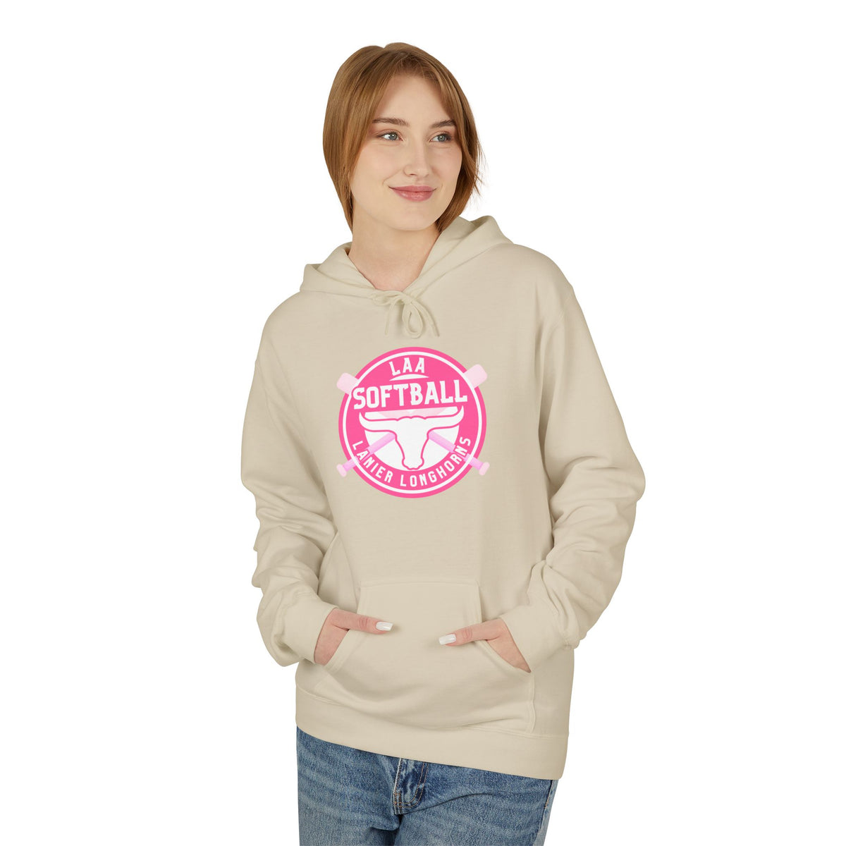 Diamonds Are a Girl’s Best Friend Hoodie — LAA Softball Girl