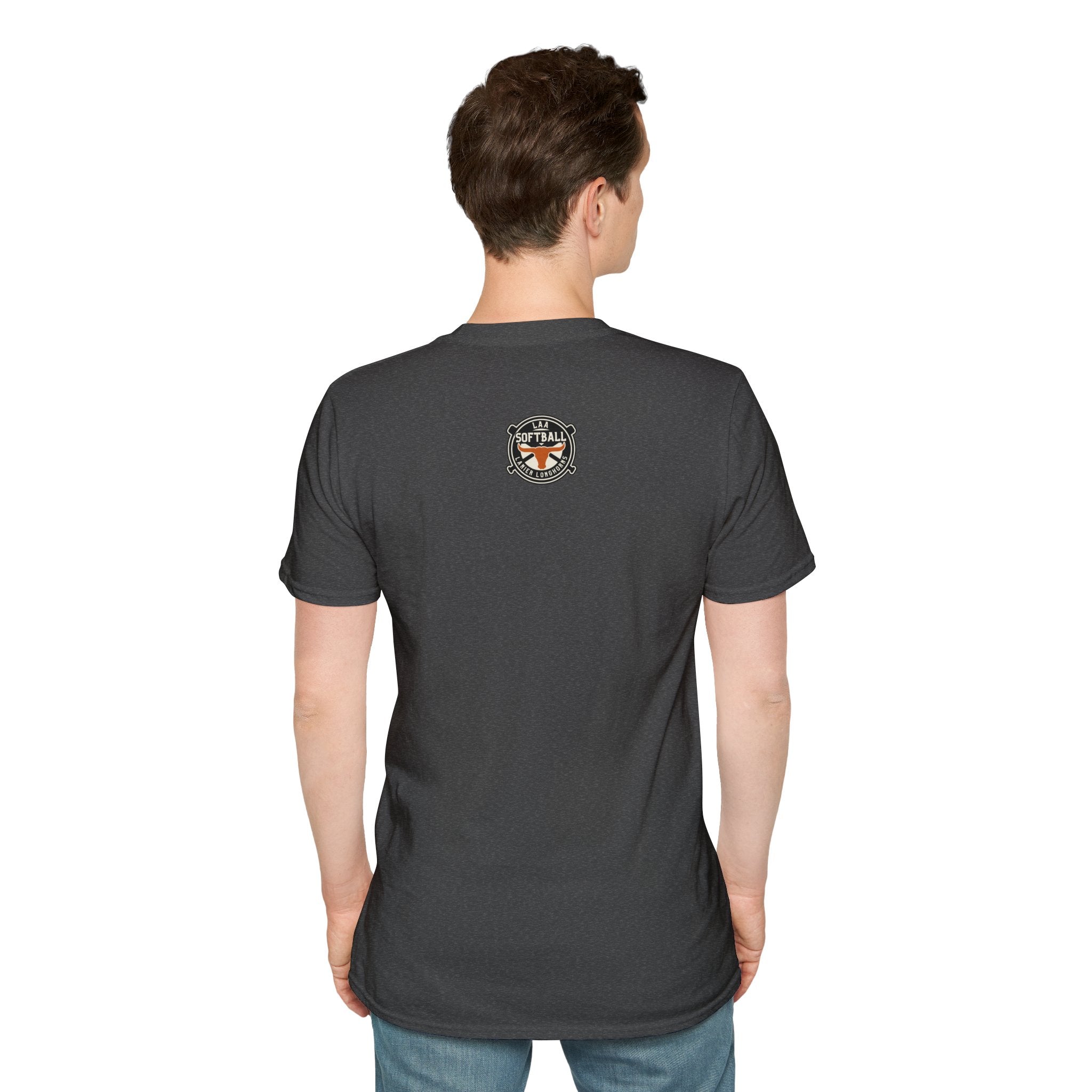 LAA Longhorns Softball T-Shirt — Team Logo Summer Tee