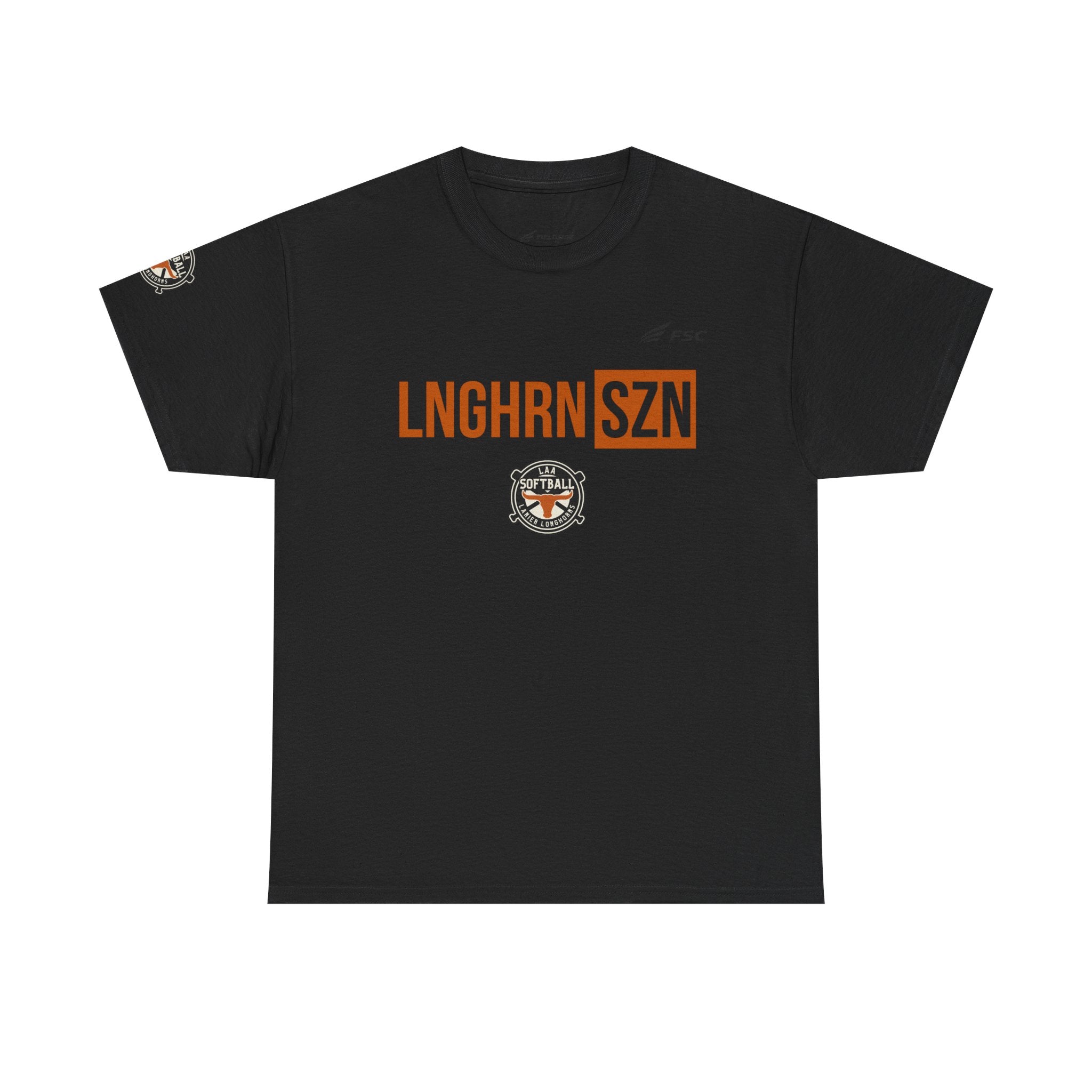 LAA Softball Lanier Longhorns Heavy Cotton Tee | LNGHRNSZN T-Shirt