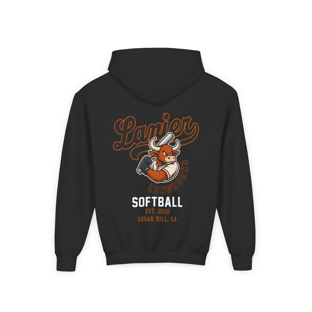 Youth Softball Hoodie — Lanier Longhorns Softball Hoodie