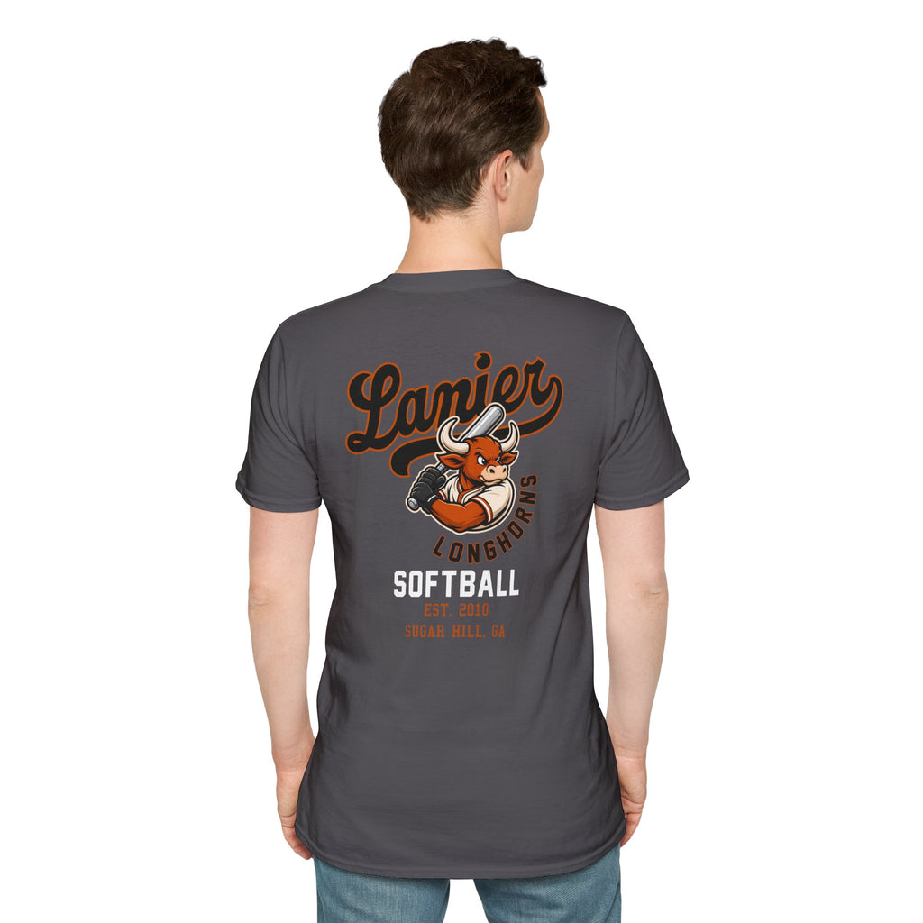 Softball Tee — Lanier Longhorns Softball Team Shirt