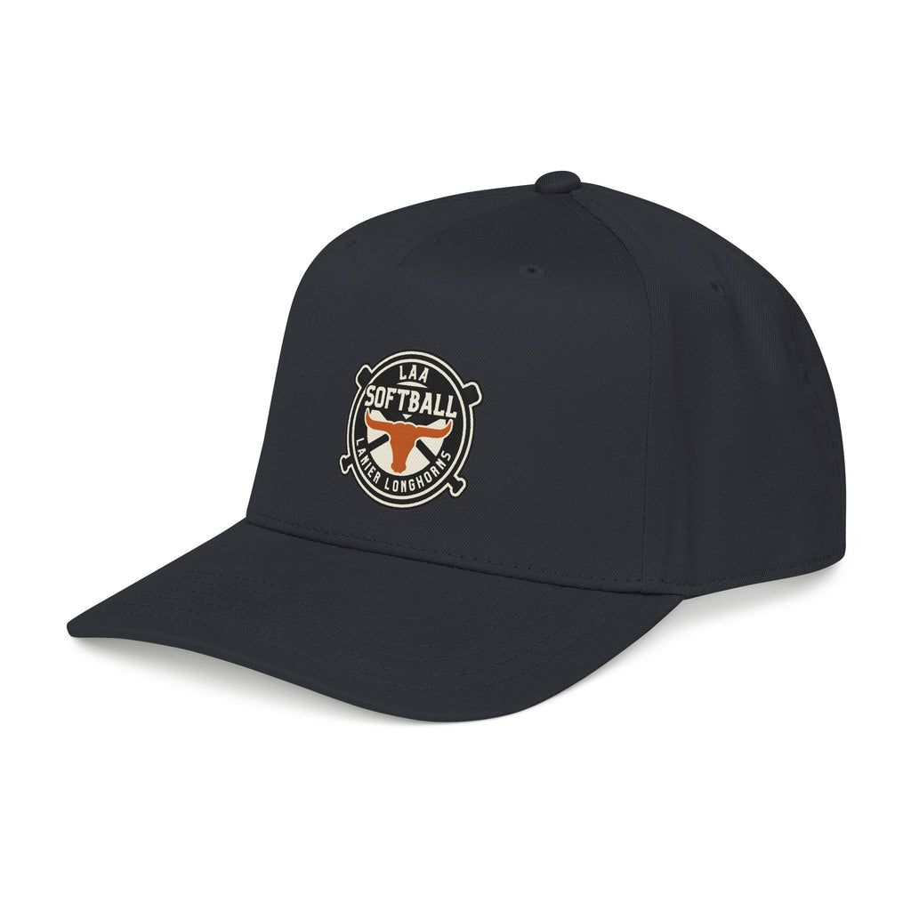 Softball Mom Embroidered Baseball Cap – LAA Softball Longhorns Logo
