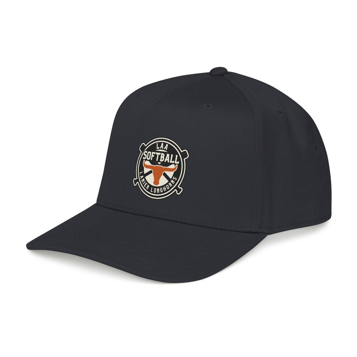 Softball Mom Embroidered Baseball Cap – LAA Softball Longhorns Logo