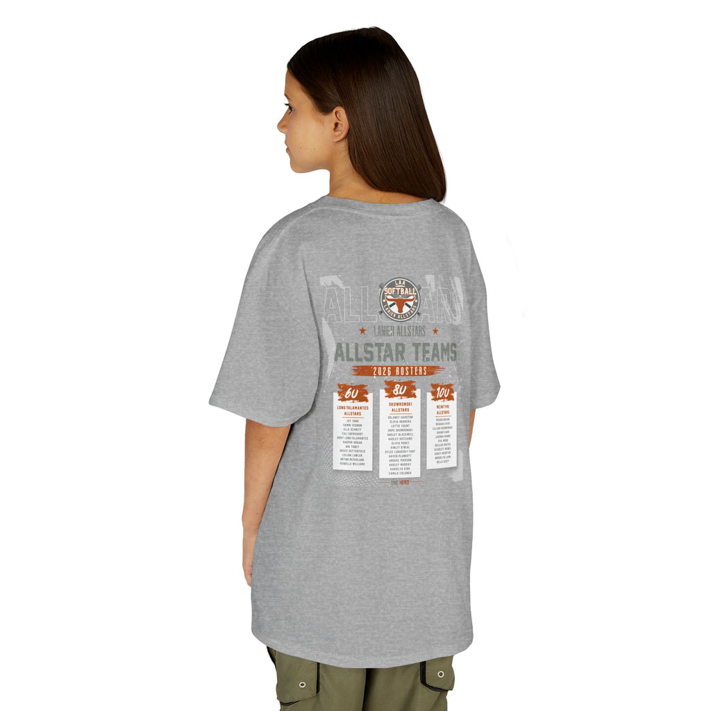 Youth Tee — LAA All-Star Teams Roster Tee (Softball)