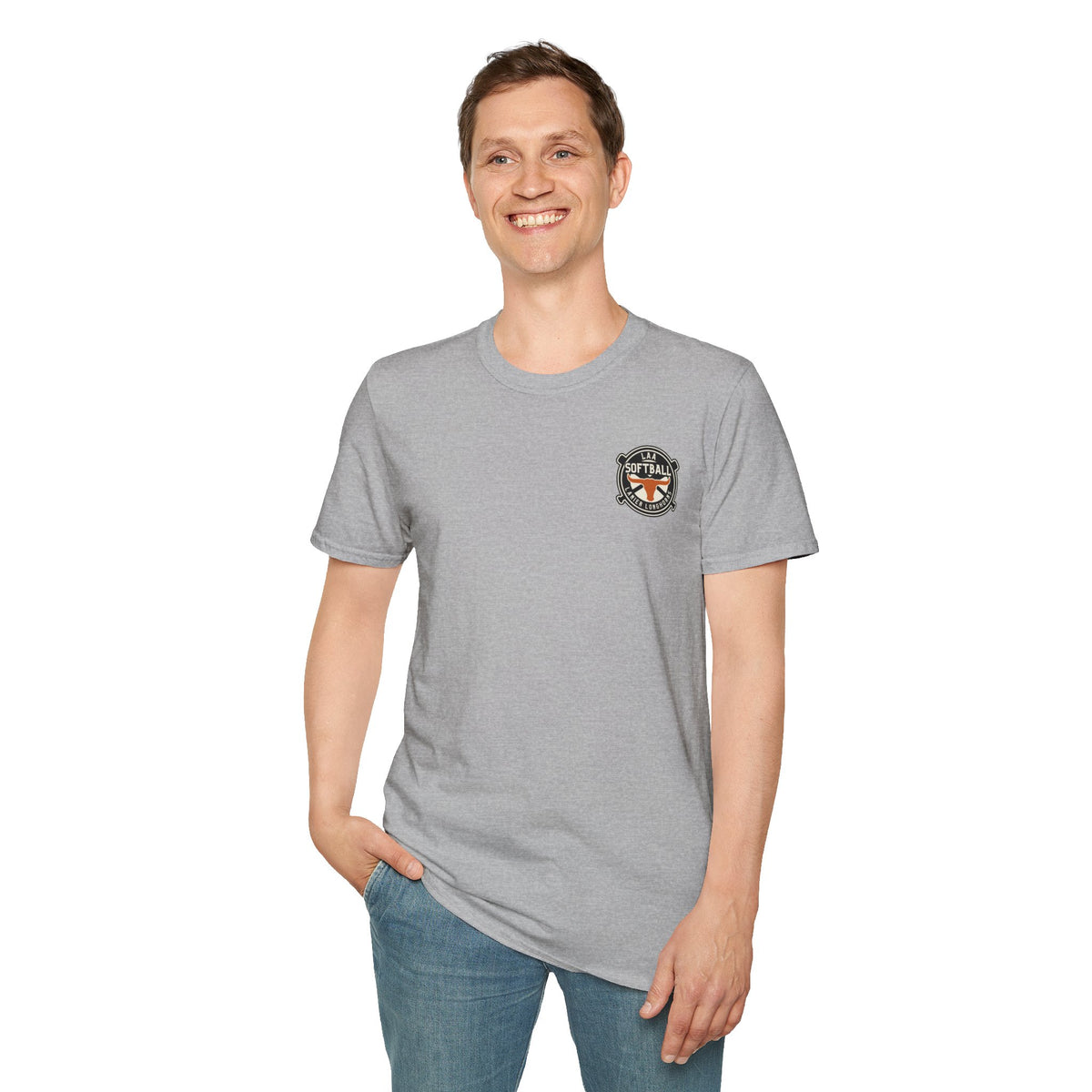 Softball Tee — Lanier Longhorns Softball Team Shirt