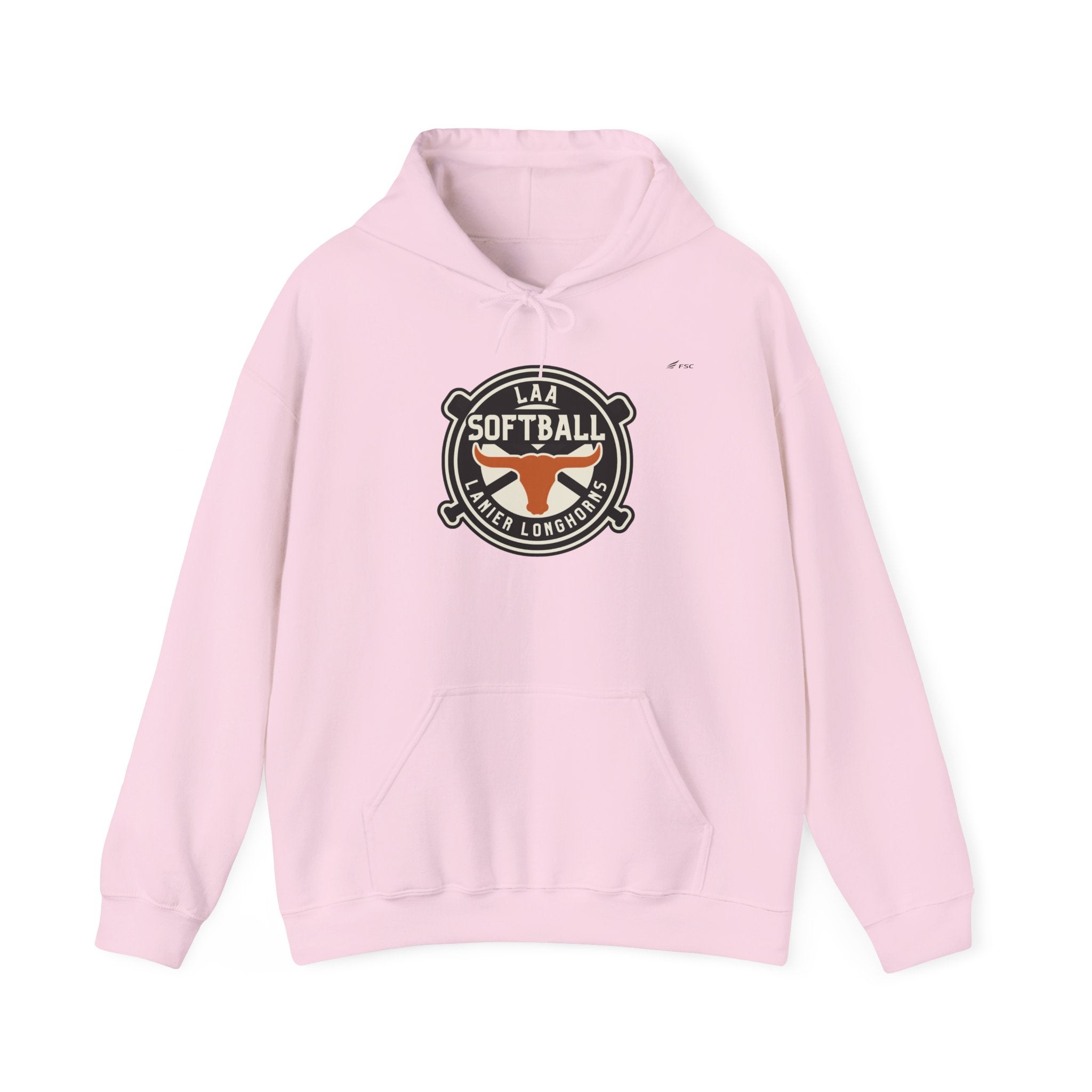LAA Softball Lanier Longhorns Midweight Hoodie | Classic LAA Softball Hoodie