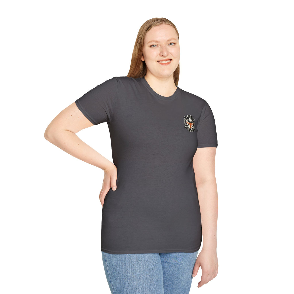 Softball Tee — Lanier Longhorns Softball Team Shirt