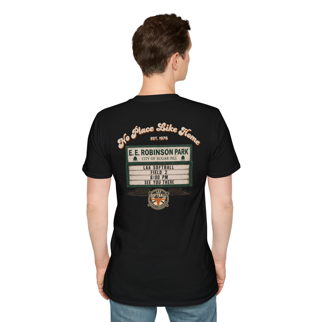 Softball Tee — Lanier Longhorns Softball Home Field Shirt