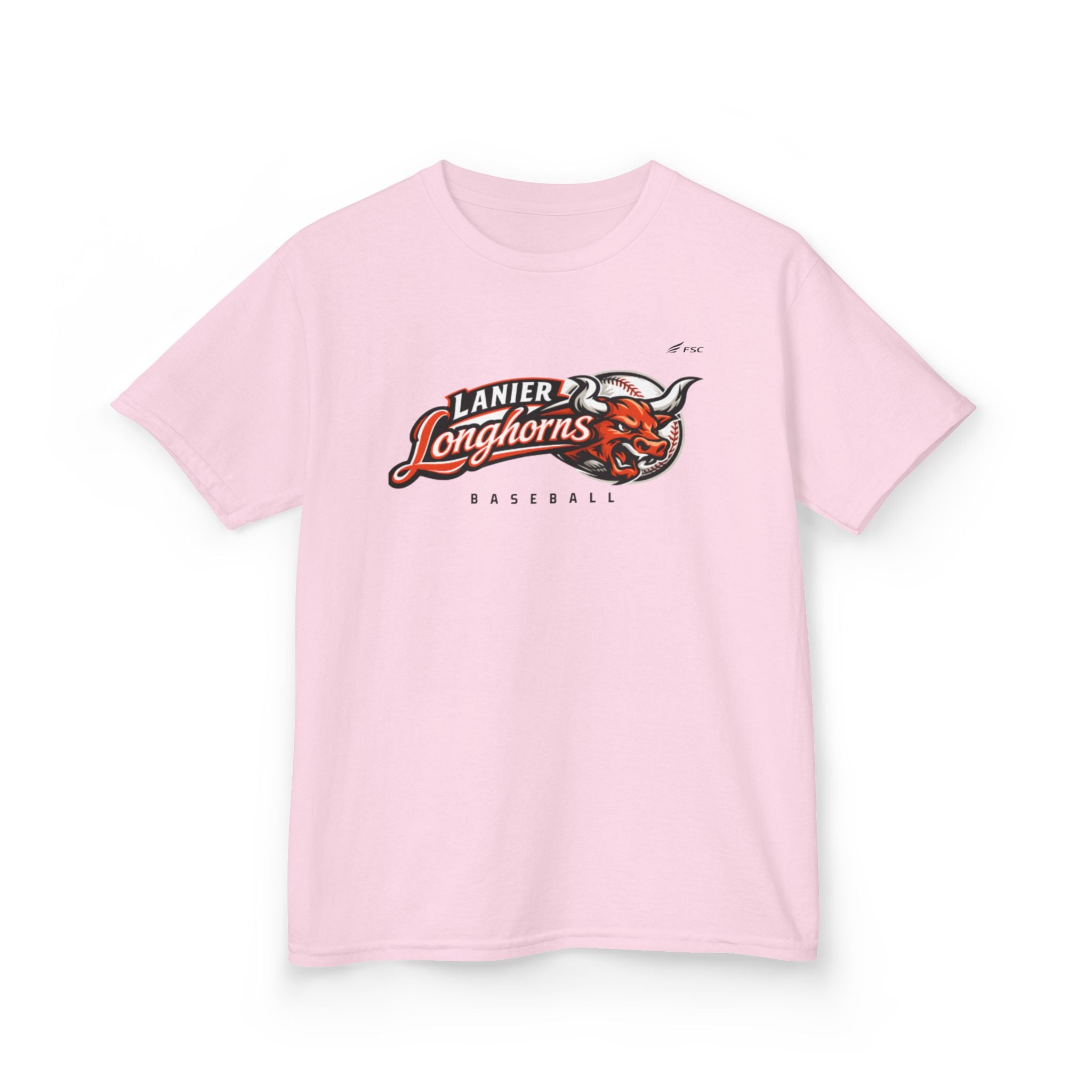 Lanier Longhorns Youth Baseball Tee