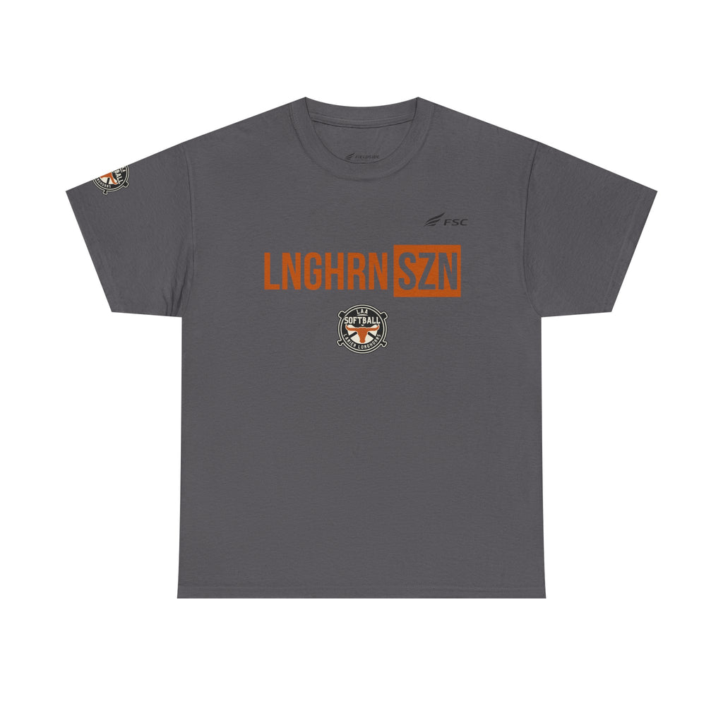LAA Softball Lanier Longhorns Heavy Cotton Tee | LNGHRNSZN T-Shirt