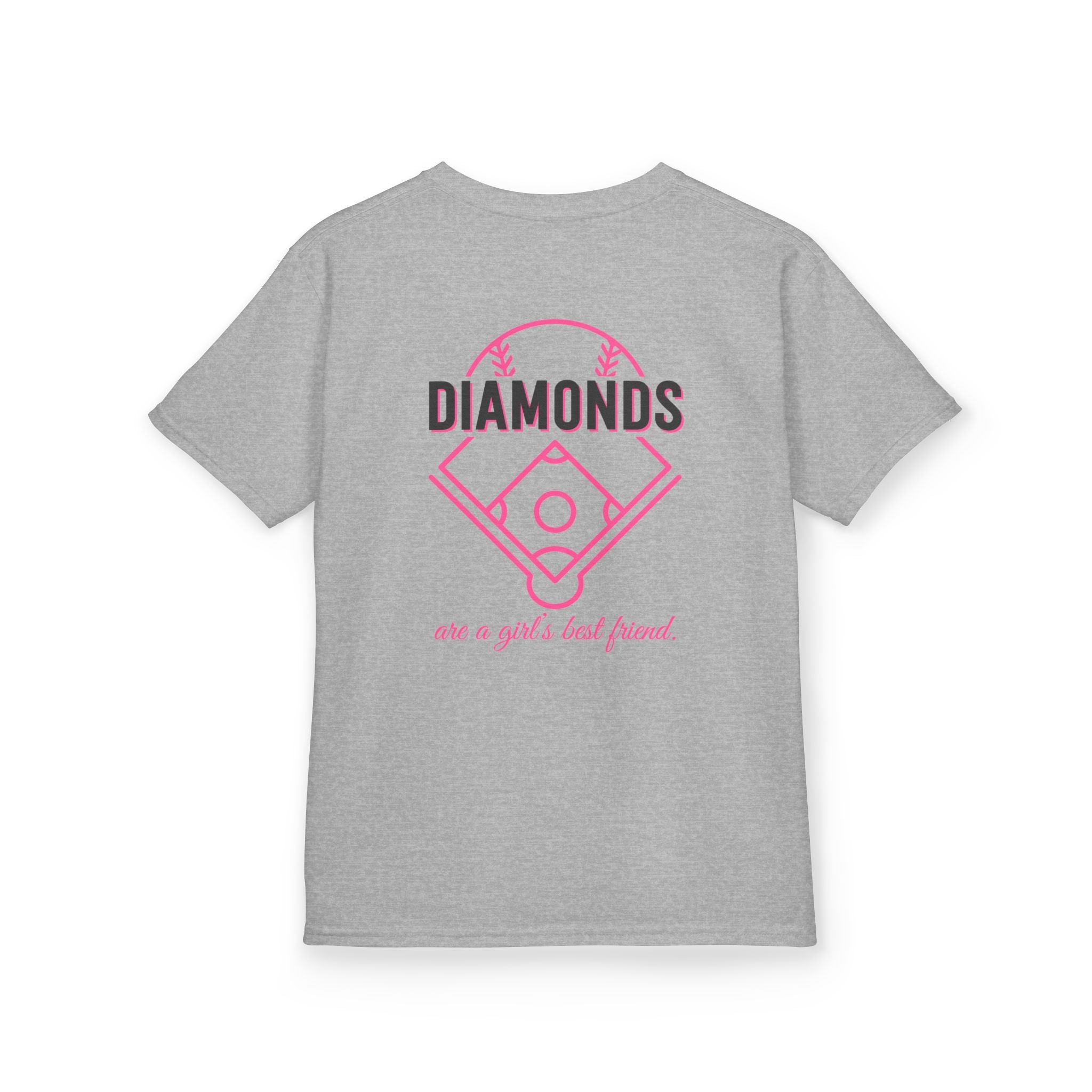 Youth Softball Tee — Lanier Longhorns Softball Diamonds Shirt