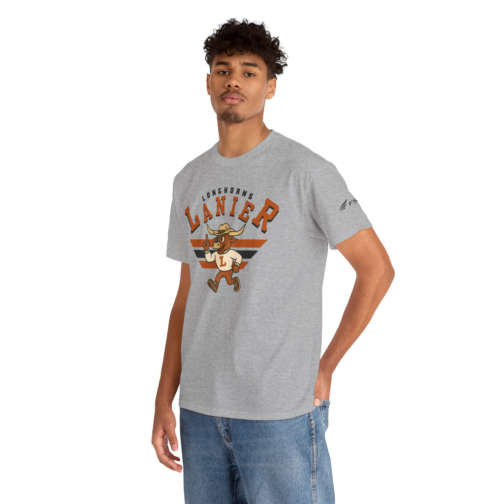 Lanier Longhorns Vintage Mascot T-Shirt