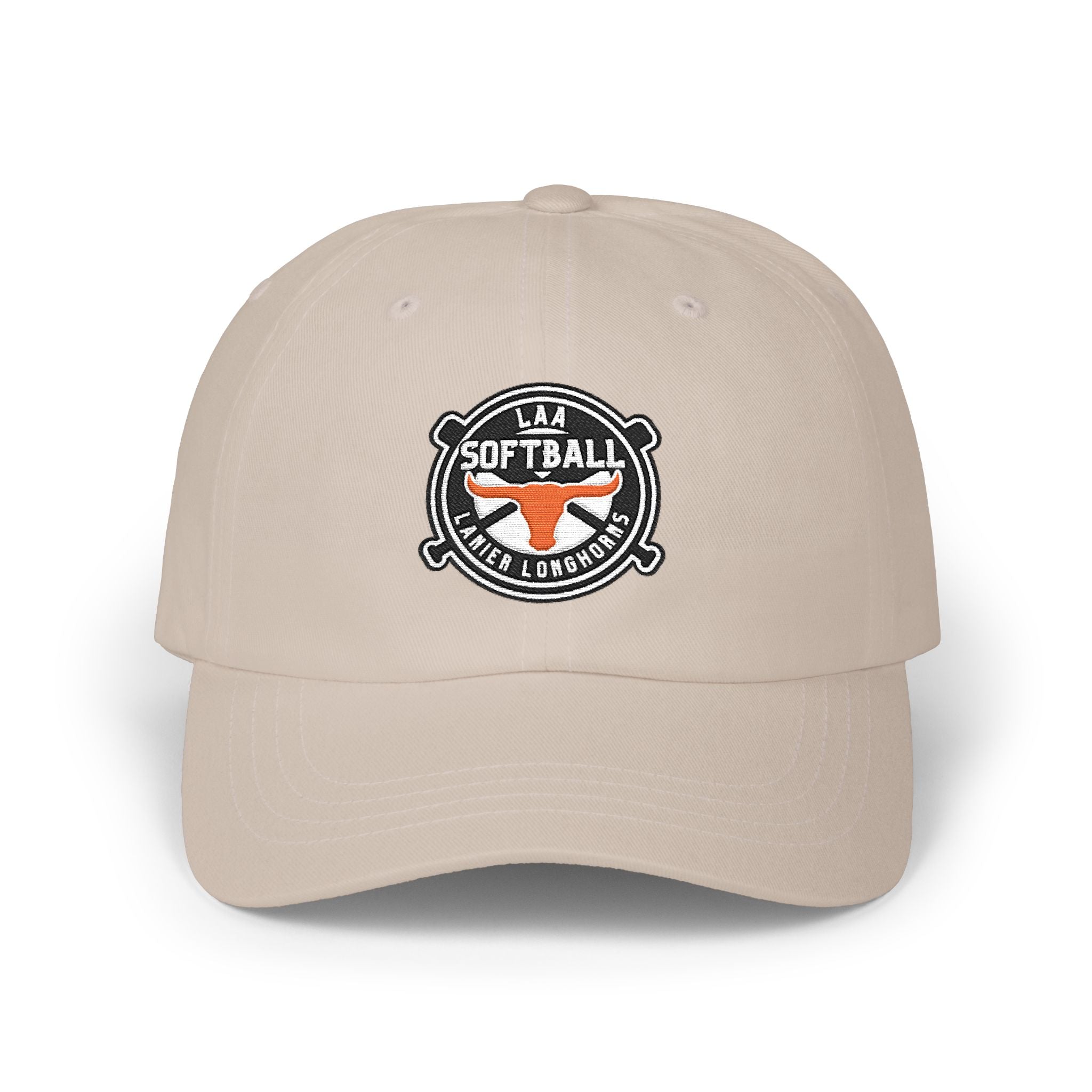 LAA Longhorns Embroidered Logo Strap-Back | Strap-Back Hat