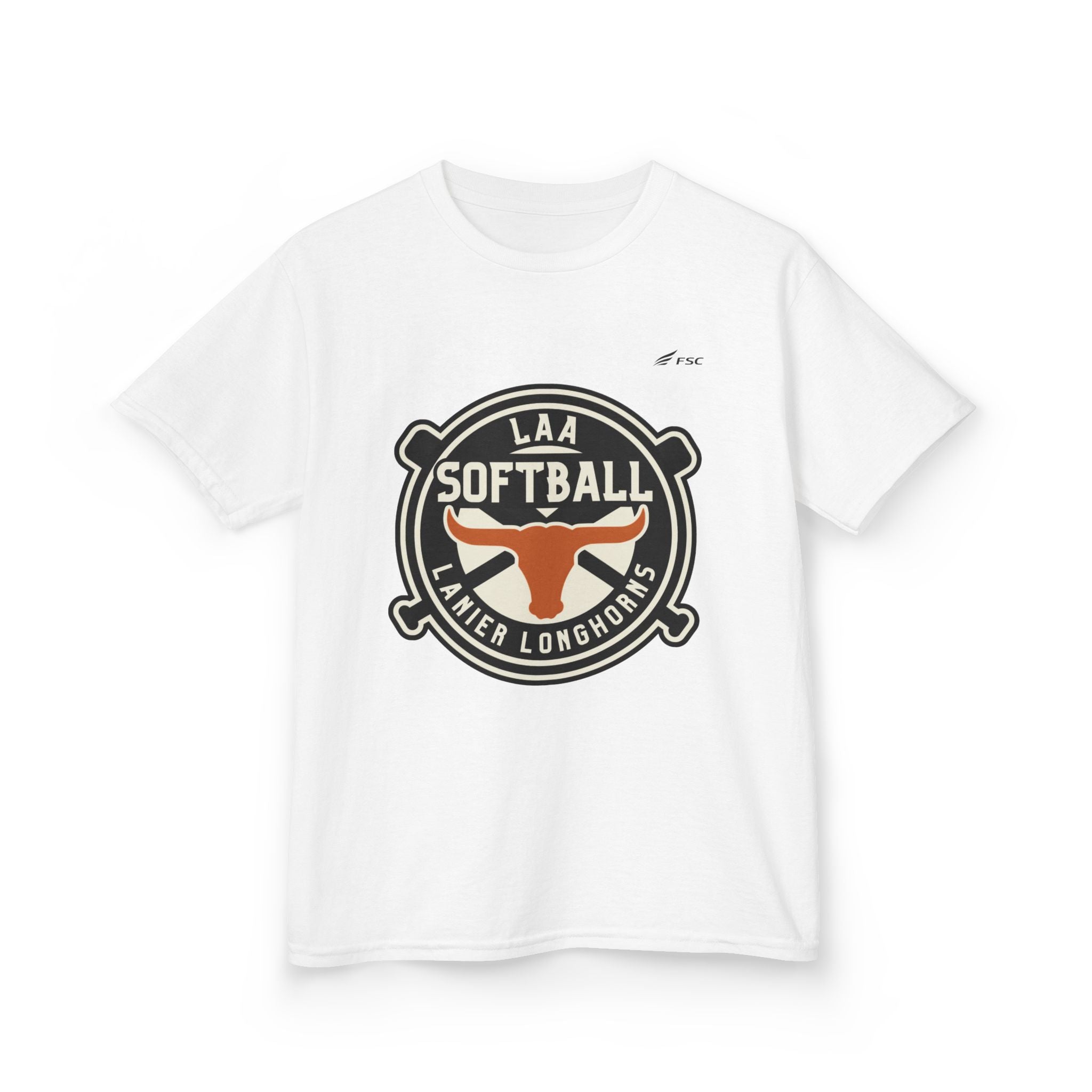 Youth LAA Softball Lanier Longhorns T-Shirt