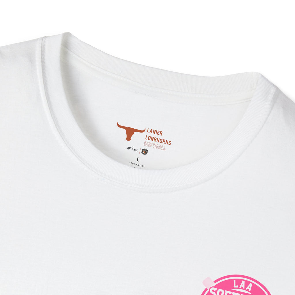 Softball Tee — Lanier Longhorns Softball Diamonds Shirt