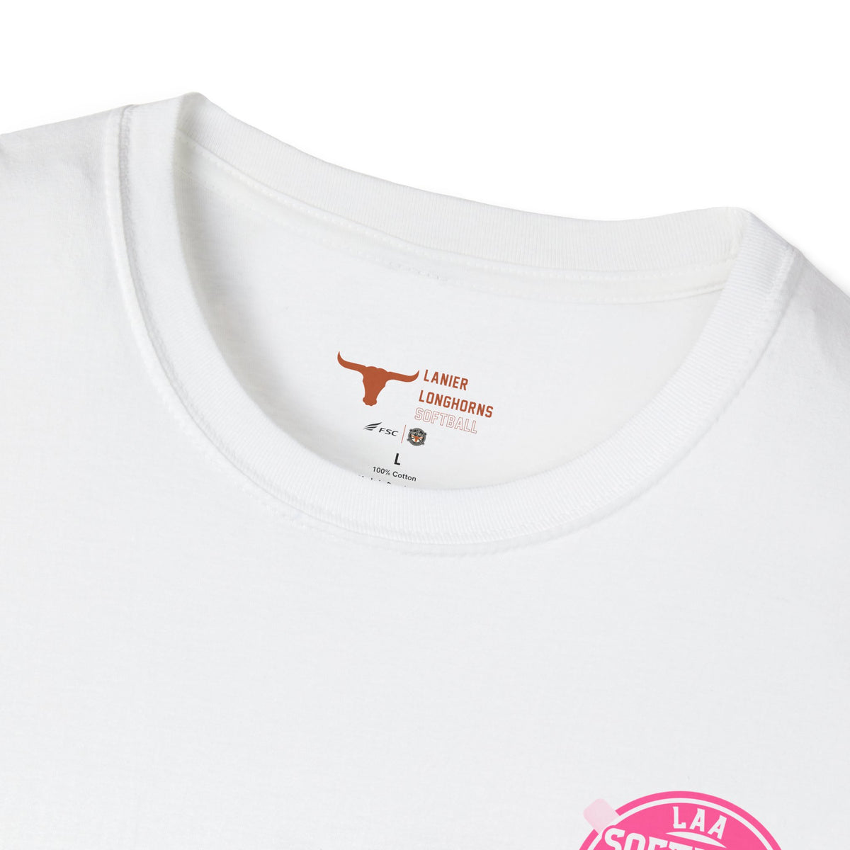 Softball Tee — Lanier Longhorns Softball Diamonds Shirt
