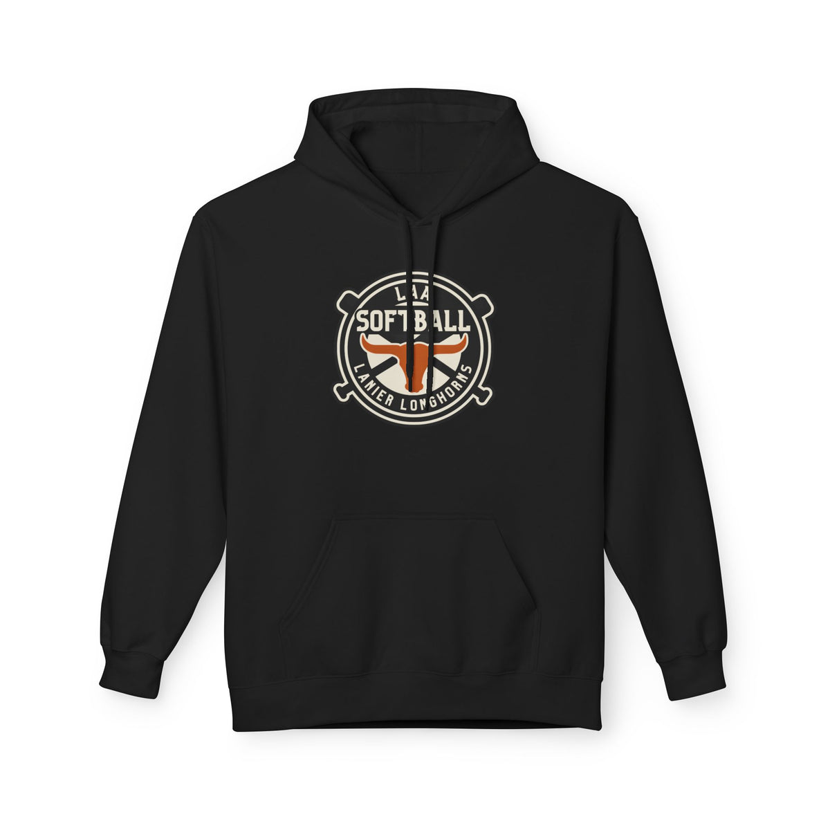 Lanier Longhorns Softball Hoodie — Softball Team Hoodie