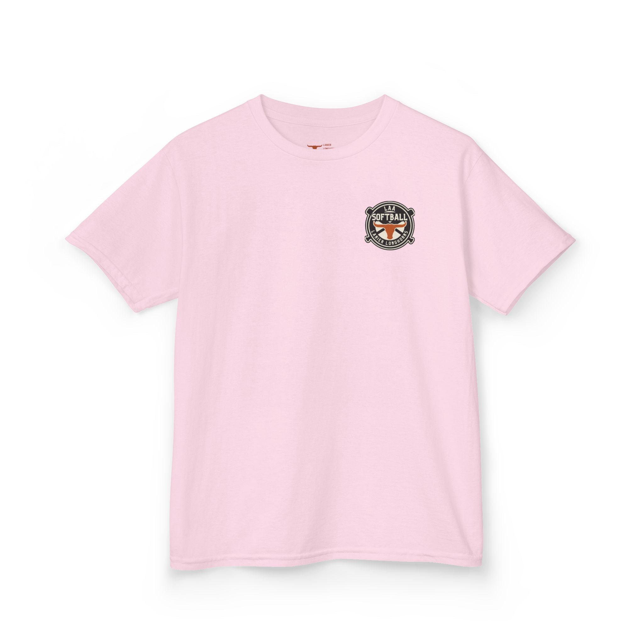 Youth Softball Tee — Lanier Longhorns Softball Team Shirt