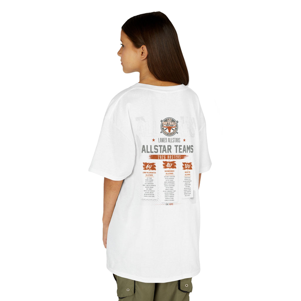 Youth Tee — LAA All-Star Teams Roster Tee (Softball)