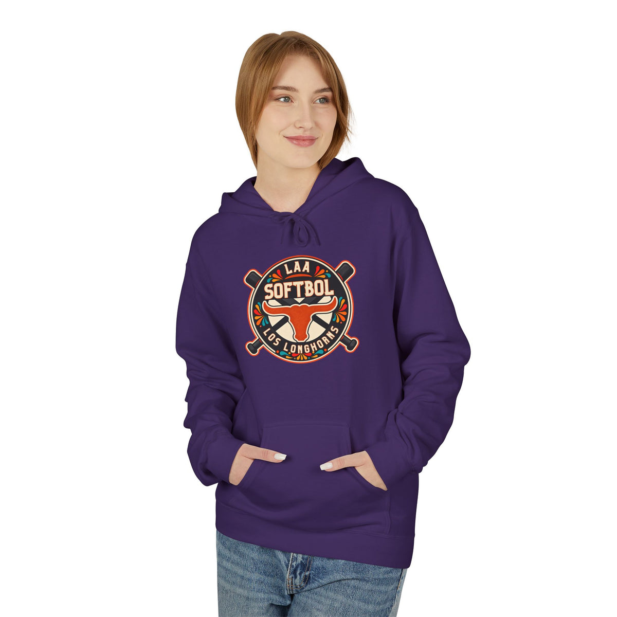 Los Longhorns Hispanic Heritage Hoodie — Softball Longhorns Hoodie