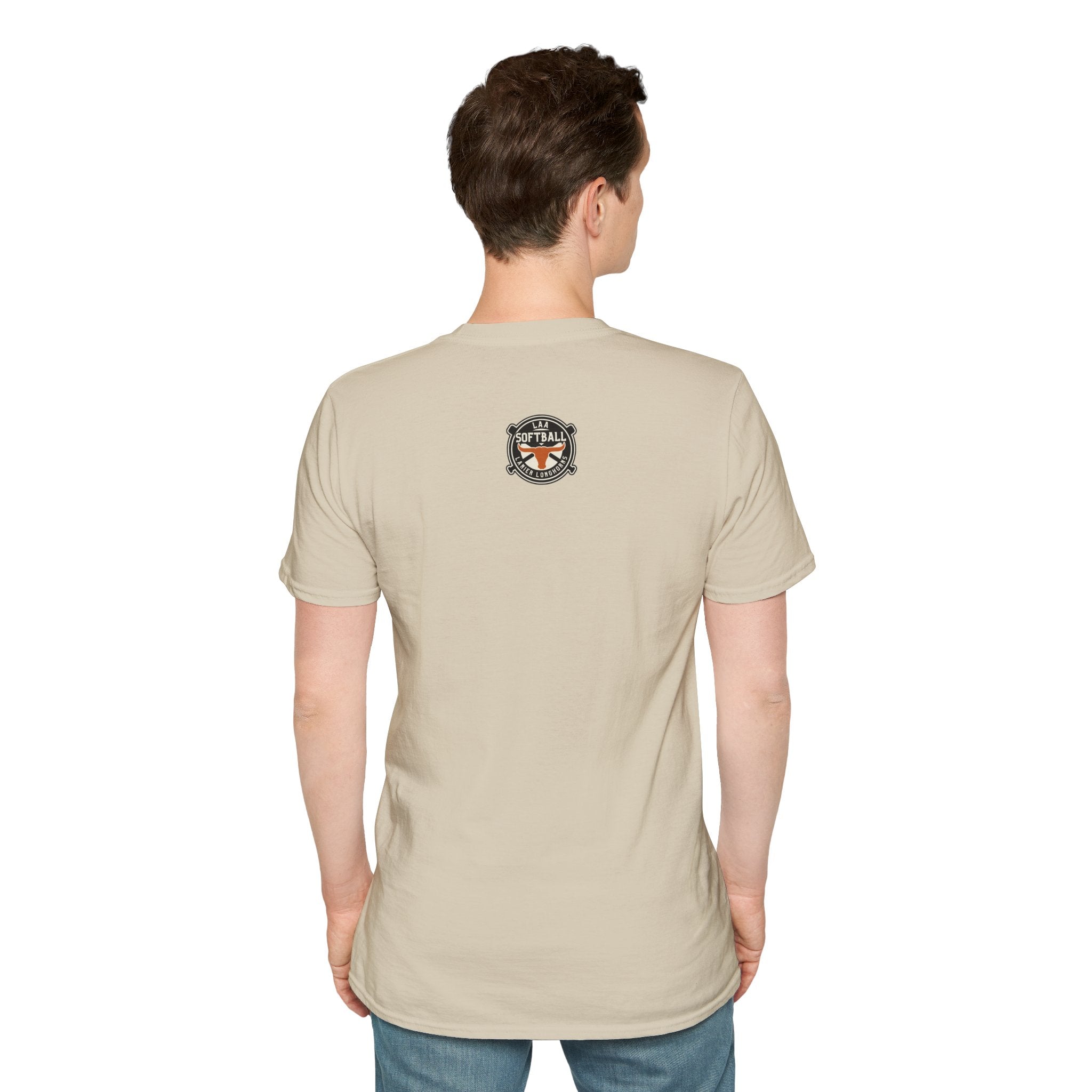 LAA Longhorns Softball T-Shirt — Team Logo Summer Tee