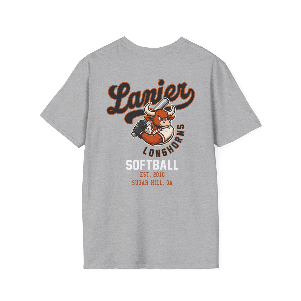 Softball Tee — Lanier Longhorns Softball Team Shirt