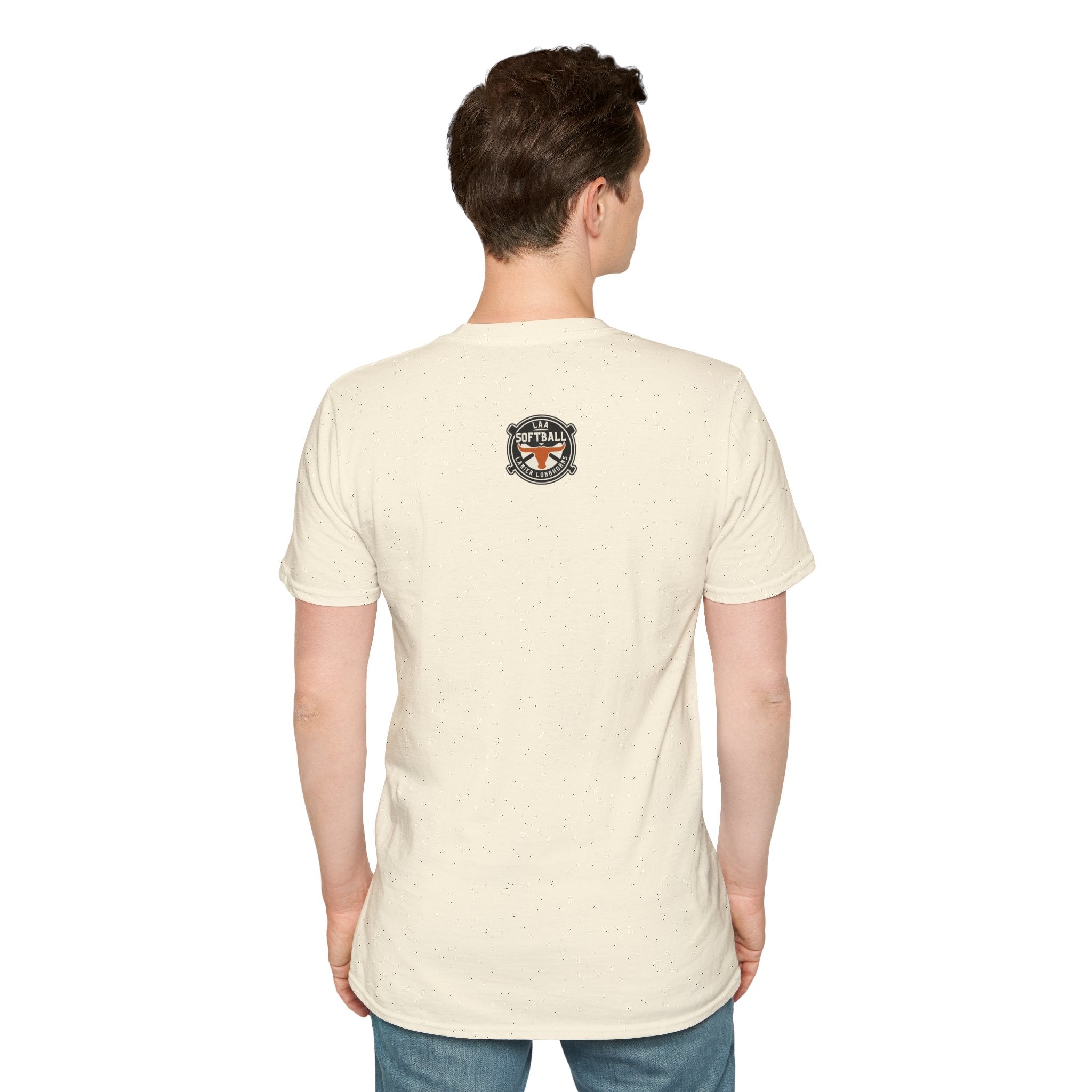LAA Longhorns Softball T-Shirt — Team Logo Summer Tee