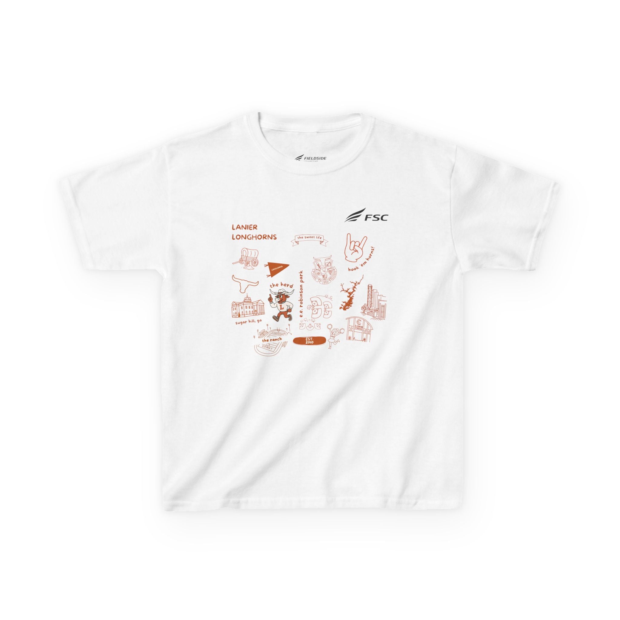 Youth Lanier Longhorns Hometown Tee