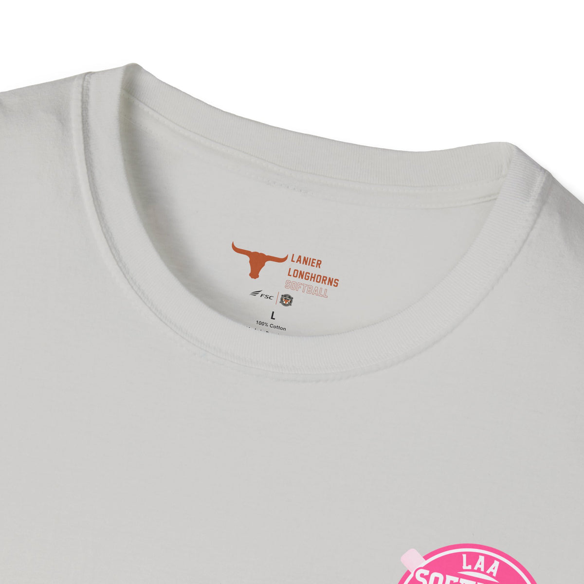 Softball Tee — Lanier Longhorns Softball Diamonds Shirt
