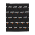 Lanier Longhorns Plush Blanket — Cozy Orange & Black Sports Throw