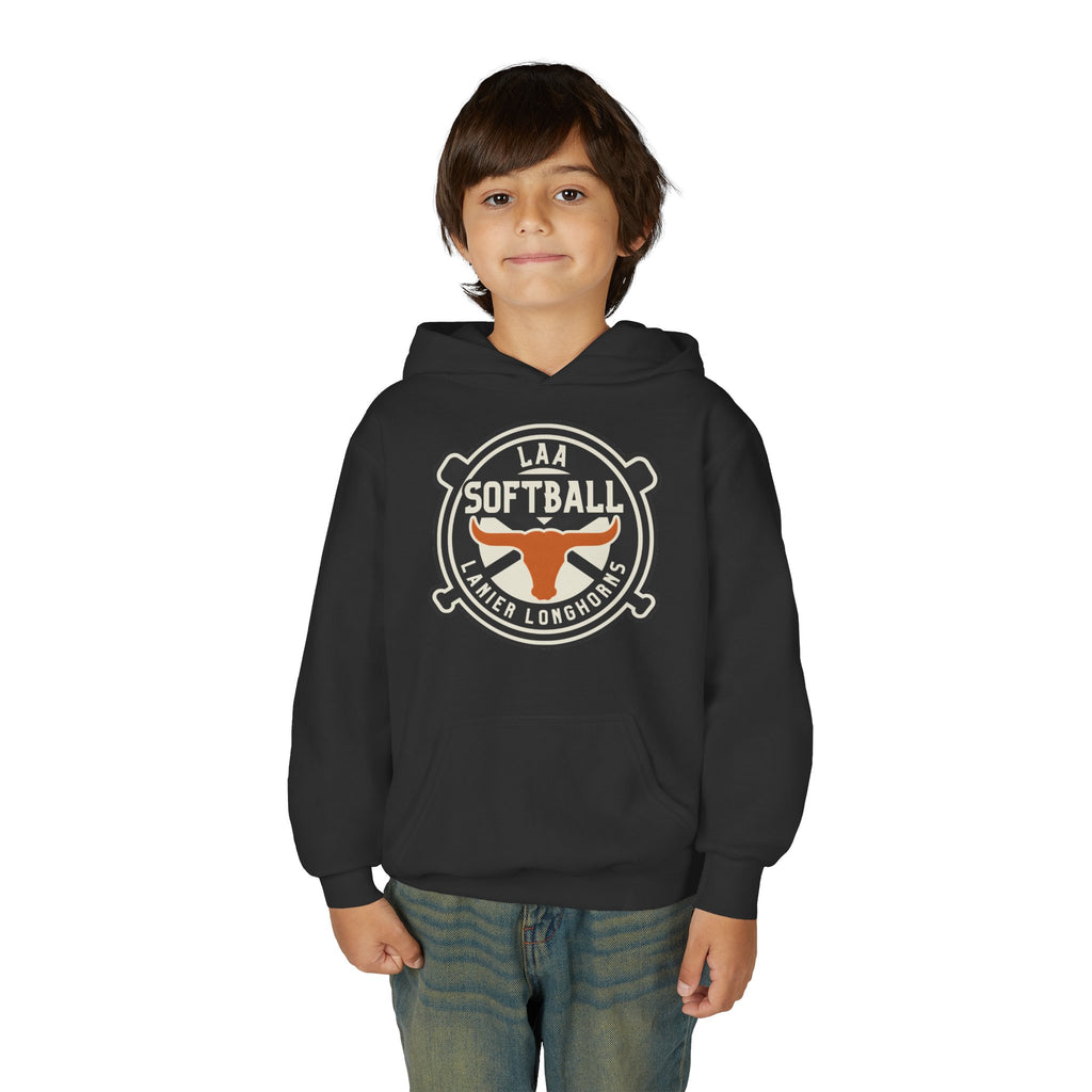 Youth Softball Hoodie — Lanier Longhorns Softball Hoodie