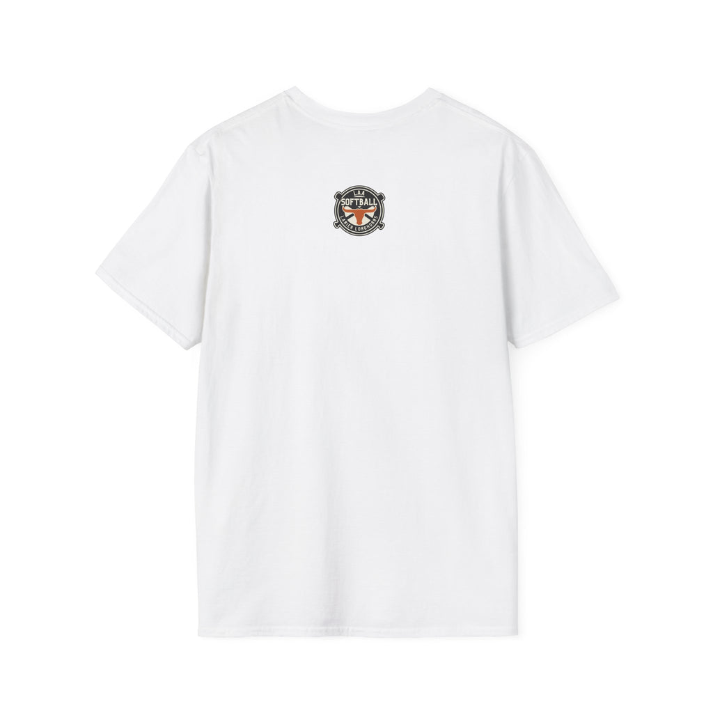 LAA Longhorns Softball T-Shirt — Team Logo Summer Tee